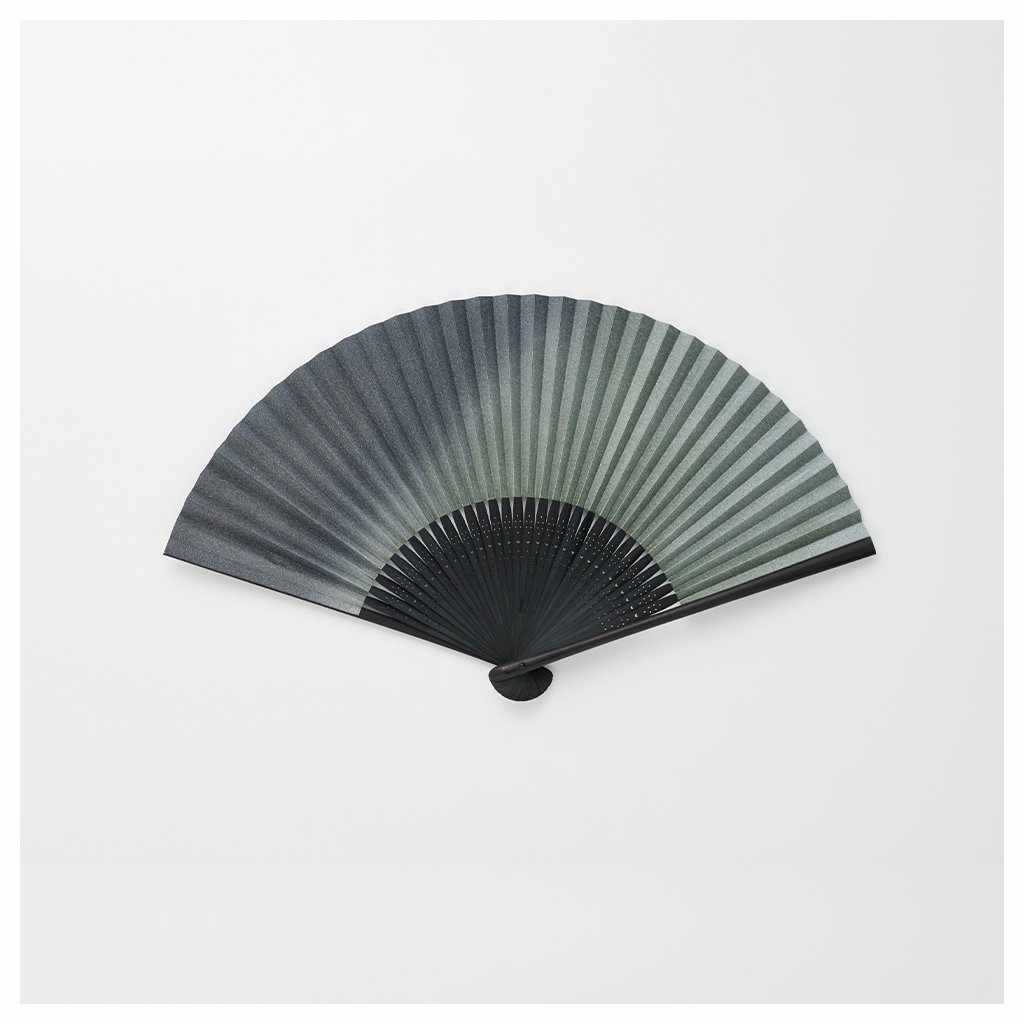 【扇子】男物 紙扇 森の夜明け | 京扇子 | 大西常商店 - Image 2