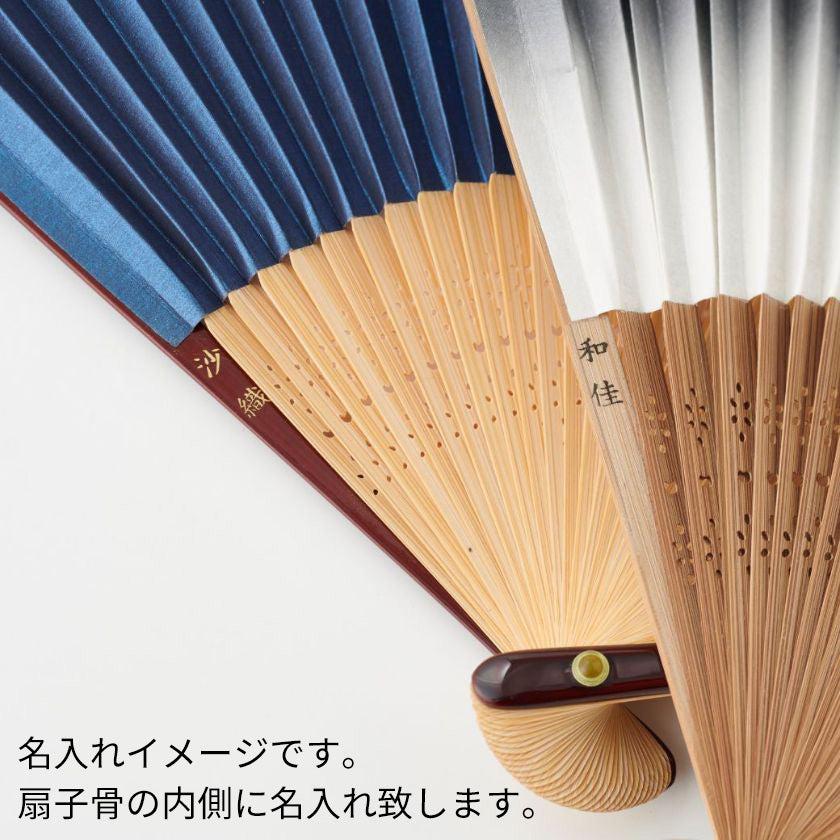 【扇子】男物 紙扇 葦と夏蛍 | 京扇子 | 大西常商店 - Image 12
