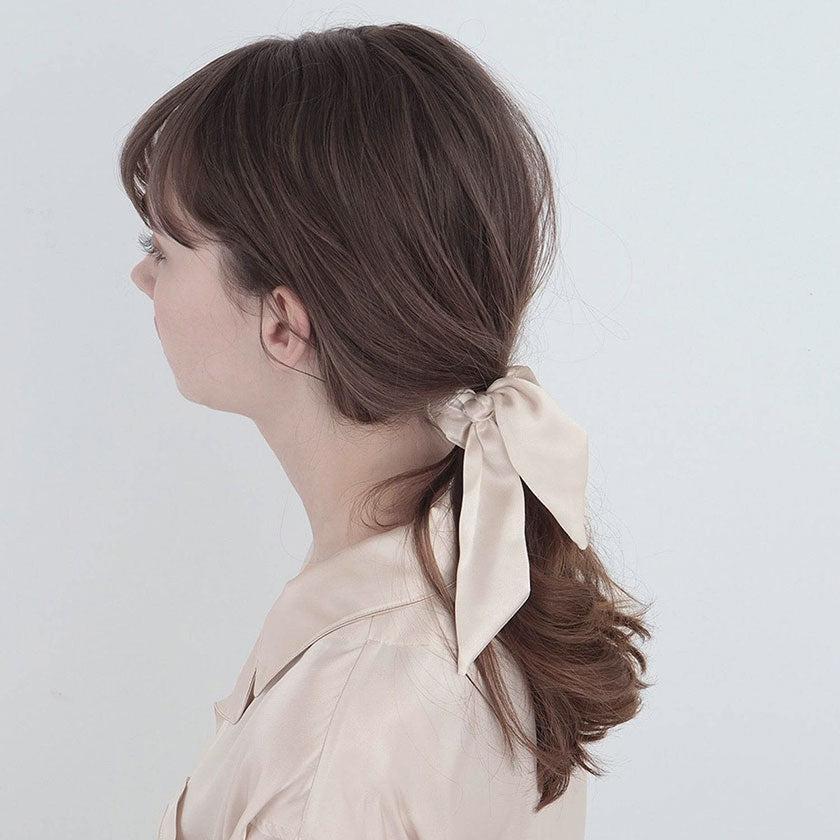 【シュシュ】シルクリボン 2WAYタイプ | Foo Tokyo - Image 13