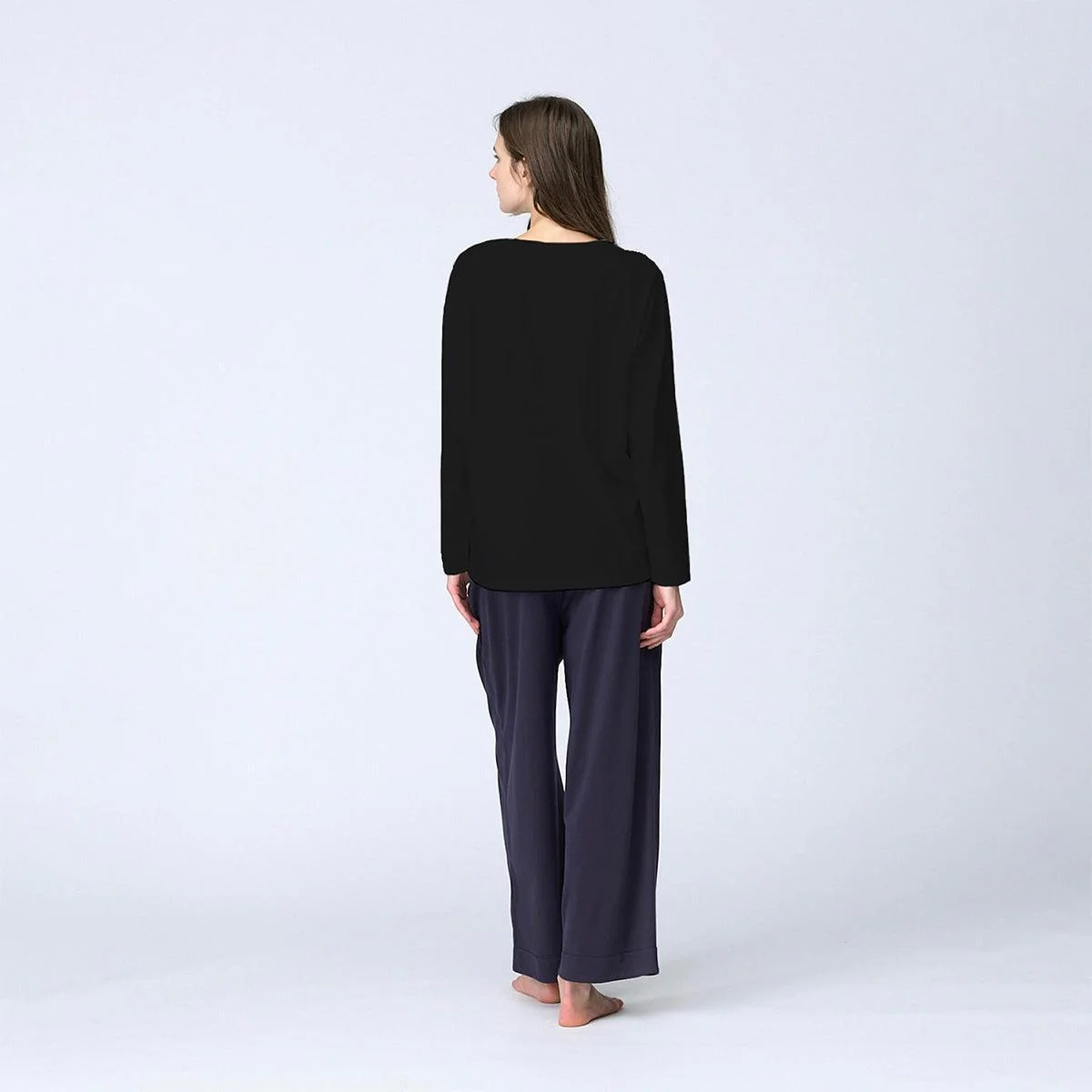【Tシャツ】ウィメンズ シルクコットンロングスリーブTシャツ | Foo Tokyo - Image 7