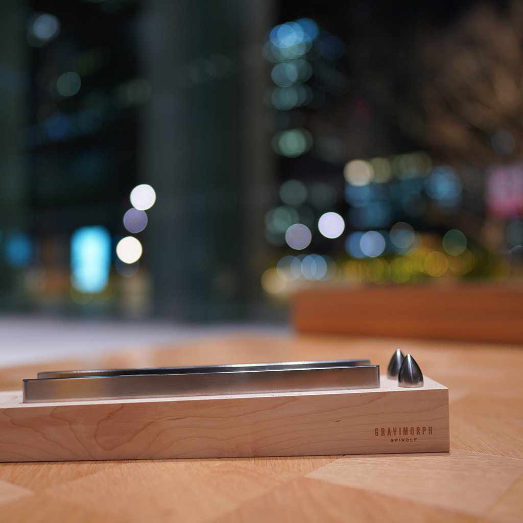 【金属加工】音に癒やされるインテリアGRAVIMORPH「SPINDLE」-Silver- - Image 13