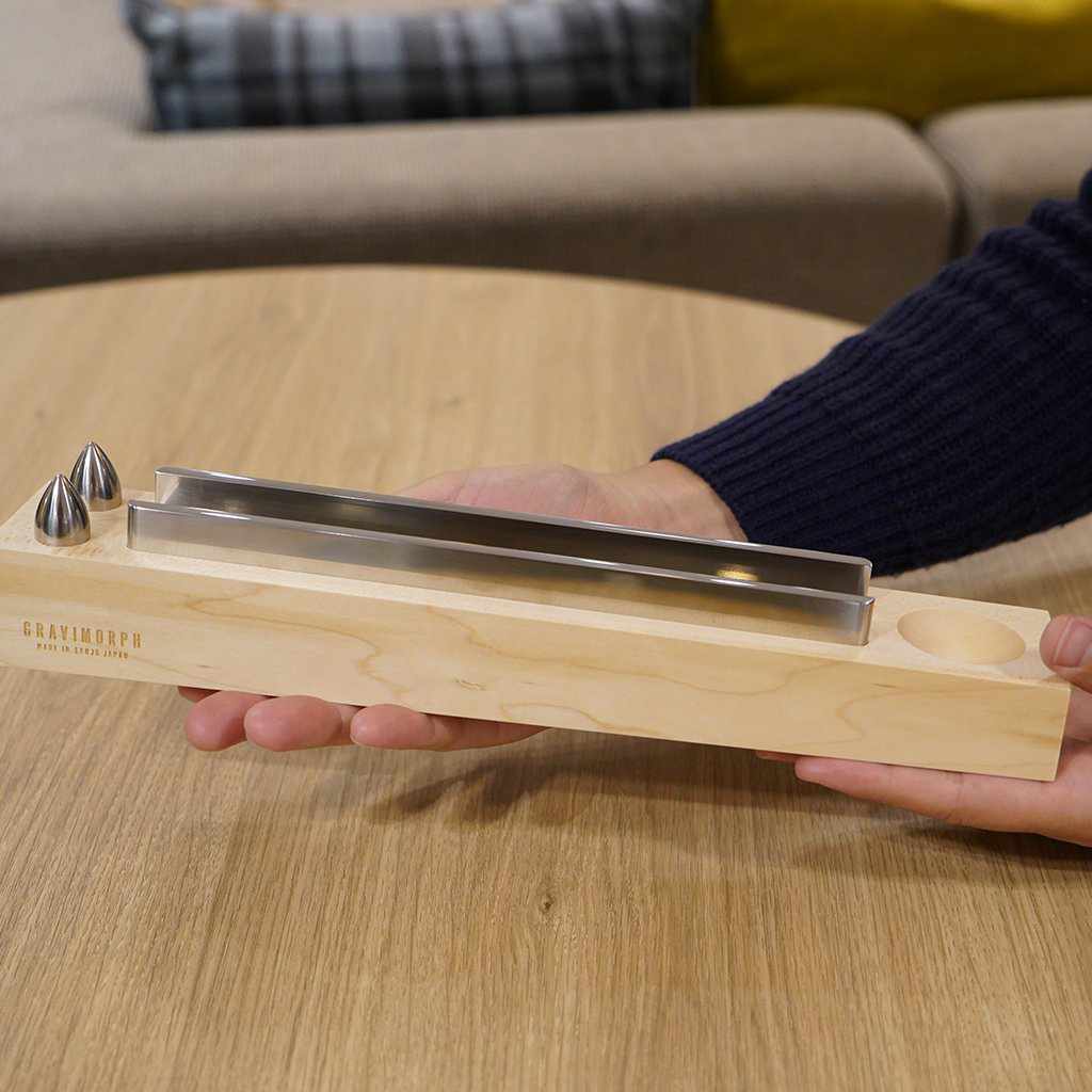 【金属加工】音に癒やされるインテリアGRAVIMORPH「SPINDLE」-Silver- - Image 8