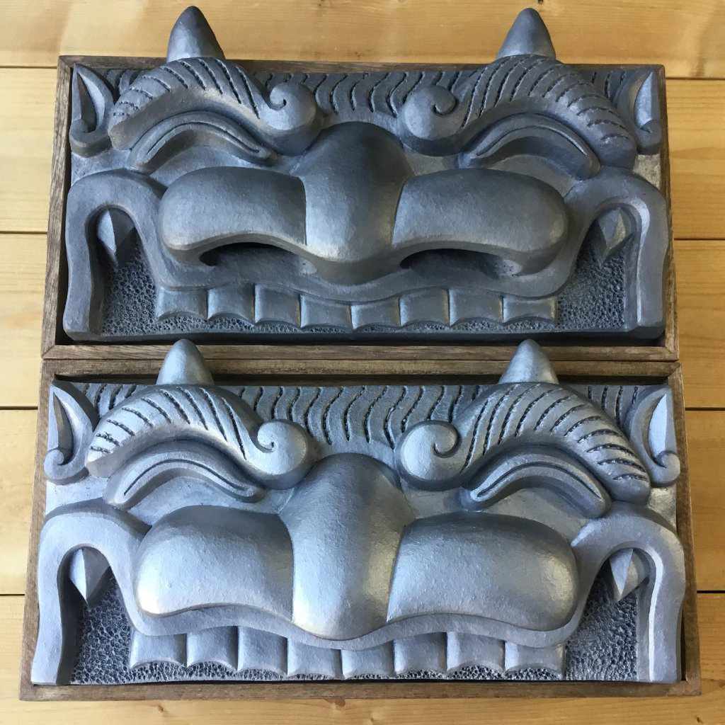 【三州鬼瓦】鬼福製鬼瓦所 ティッシュケース（笑顔の鬼瓦） - Image 10