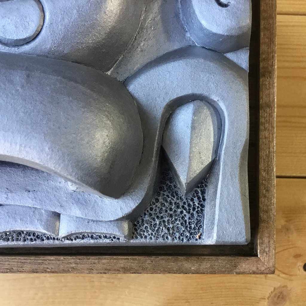 【三州鬼瓦】鬼福製鬼瓦所 ティッシュケース（睨んだ顔の鬼瓦） - Image 6