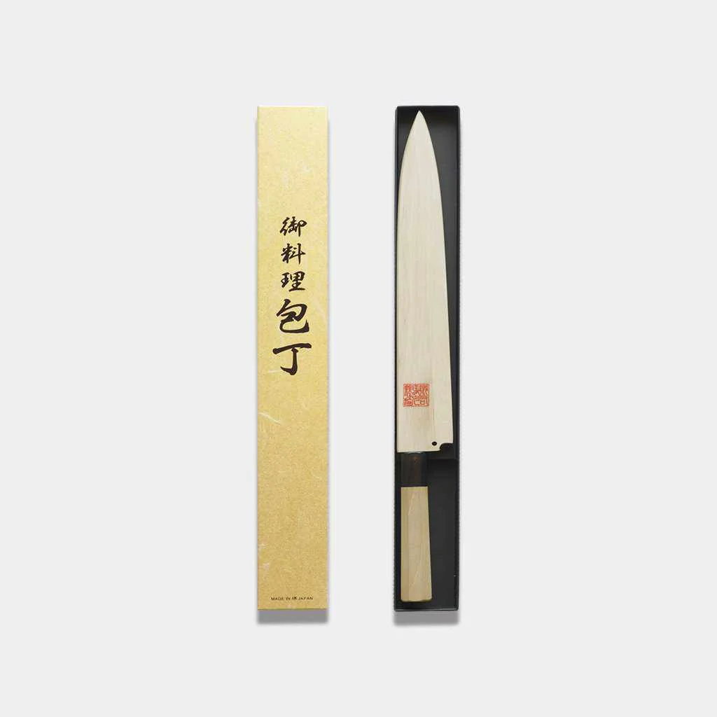 【柳刃包丁】240mm INOX本焼 | 堺刃物 | 山脇刃物製作所 - Image 3
