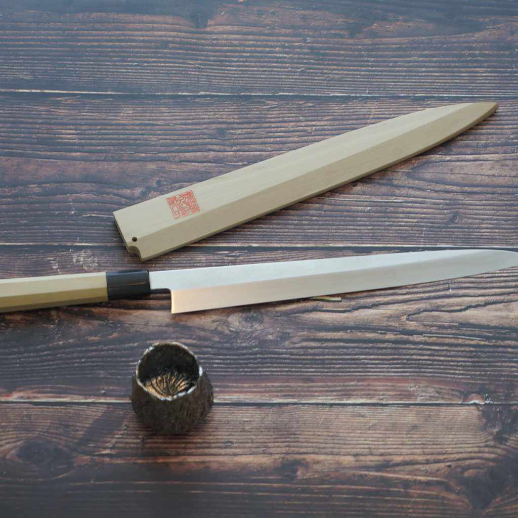 【柳刃包丁】240mm INOX本焼 | 堺刃物 | 山脇刃物製作所 - Image 9