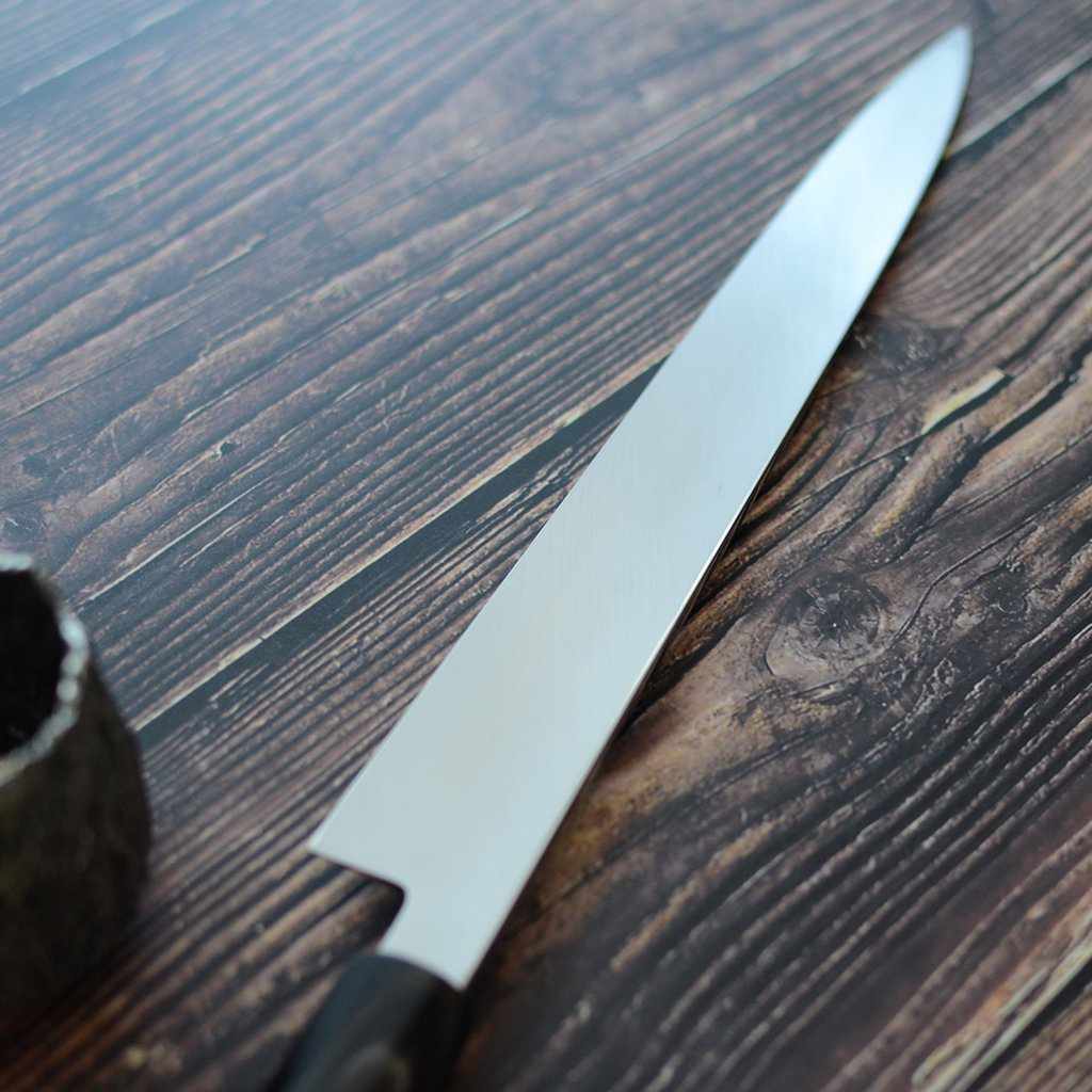 【柳刃包丁】270mm INOX本焼 鏡面仕上げ | 堺刃物 | 山脇刃物製作所 - Image 10