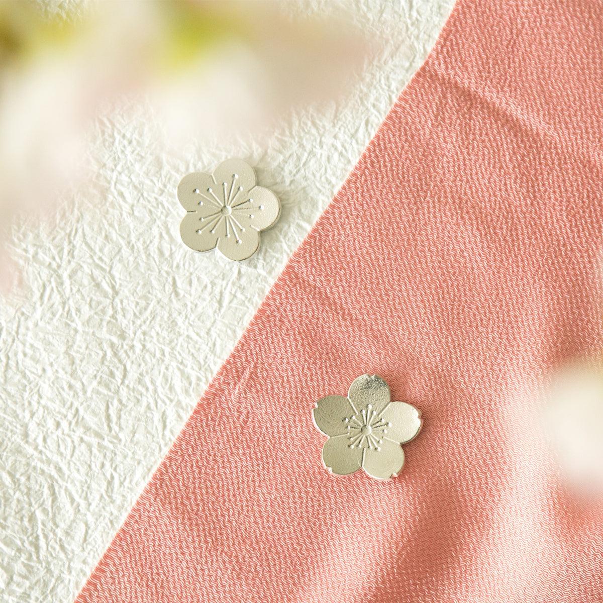 【箸置】ほんの気持ちギフト (箸置 - 花ばな - 梅・桜) | 鋳物 | 能作 - Image 3