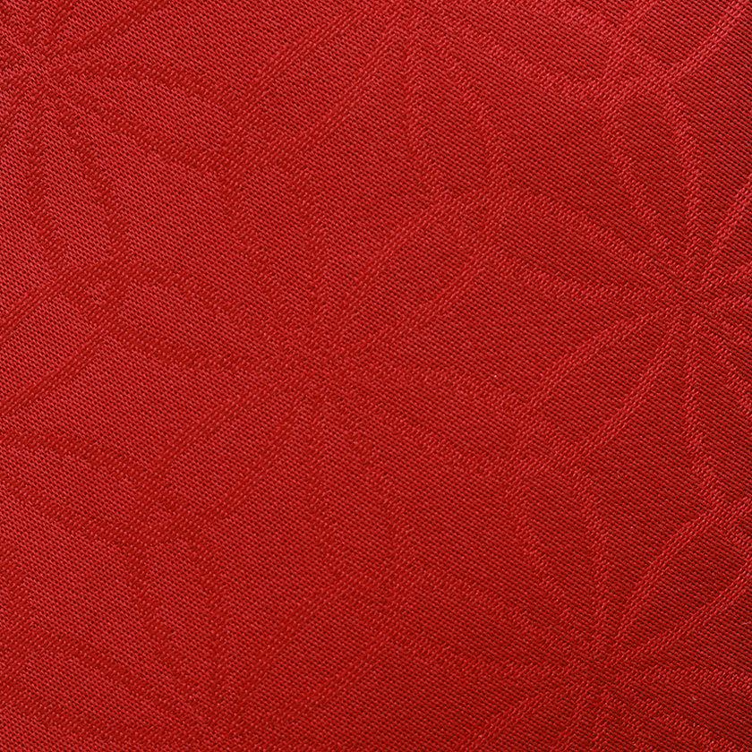 【ネクタイ】衿結 輪ちがい麻の葉 (皆紅色) | 博多織 | OKANO - Image 4
