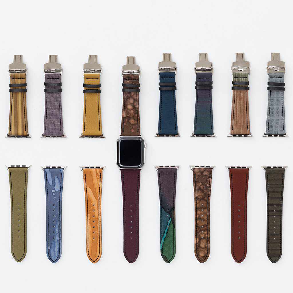 【アップルウォッチバンド】Chameleon Band for Apple Watch 45(44,42)mm (上部 12時側) B | 京友禅 - Image 11