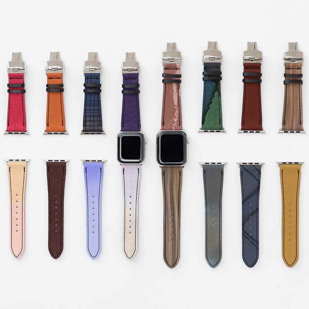 【アップルウォッチバンド】Chameleon Band for Apple Watch 45(44,42)mm (下部 6時側) E | 京友禅 - Image 21