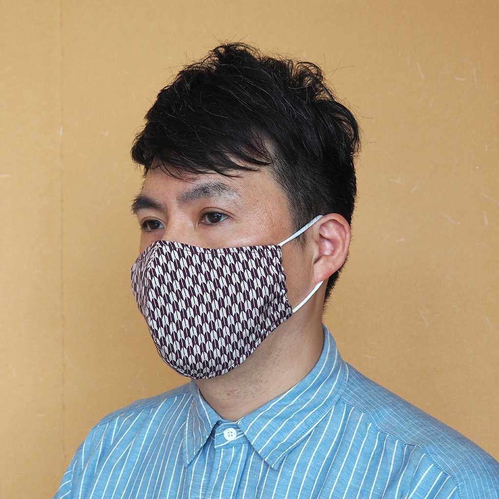 【マスク】KINUMASK 丸形 (男女兼用) A | 京友禅 - Image 4