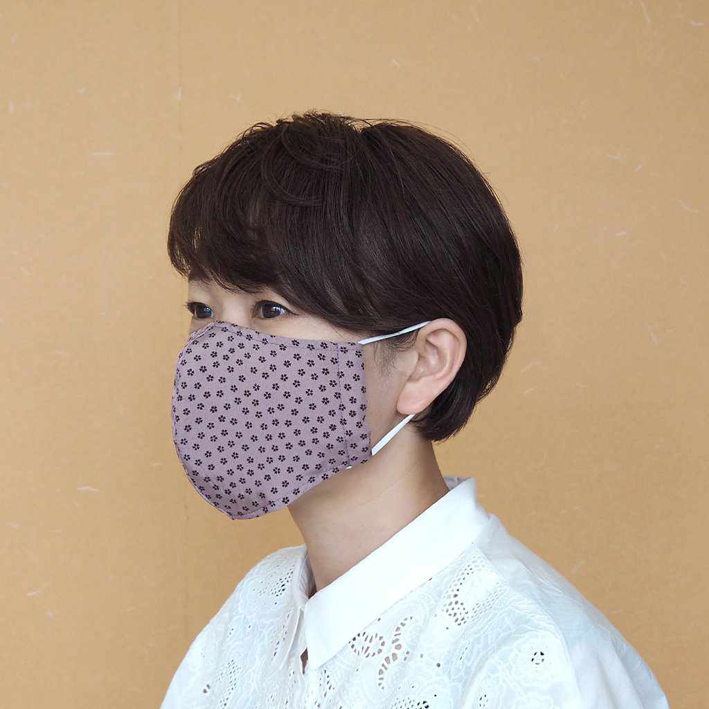 【マスク】KINUMASK 丸形 (男女兼用) B | 京友禅 - Image 4