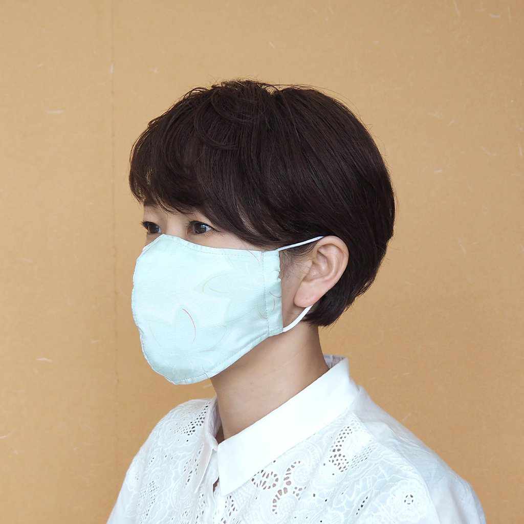 【マスク】KINUMASK 丸形 (男女兼用) G | 京友禅 - Image 4