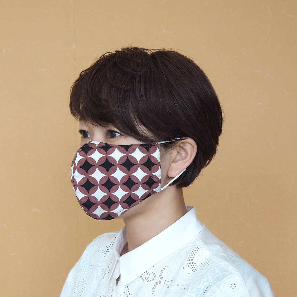 【マスク】KINUMASK 丸形 (男女兼用) H | 京友禅 - Image 6