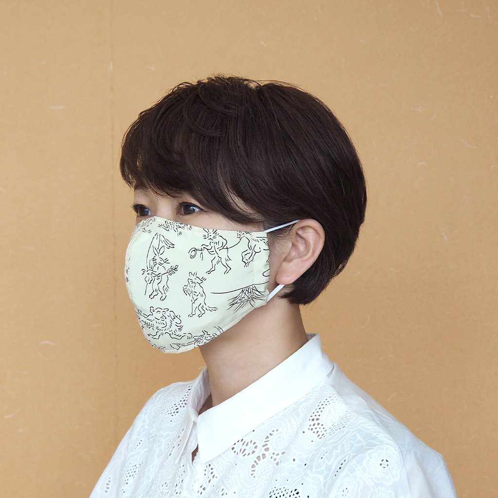 【マスク】KINUMASK 丸形 (男女兼用) I | 京友禅 - Image 4
