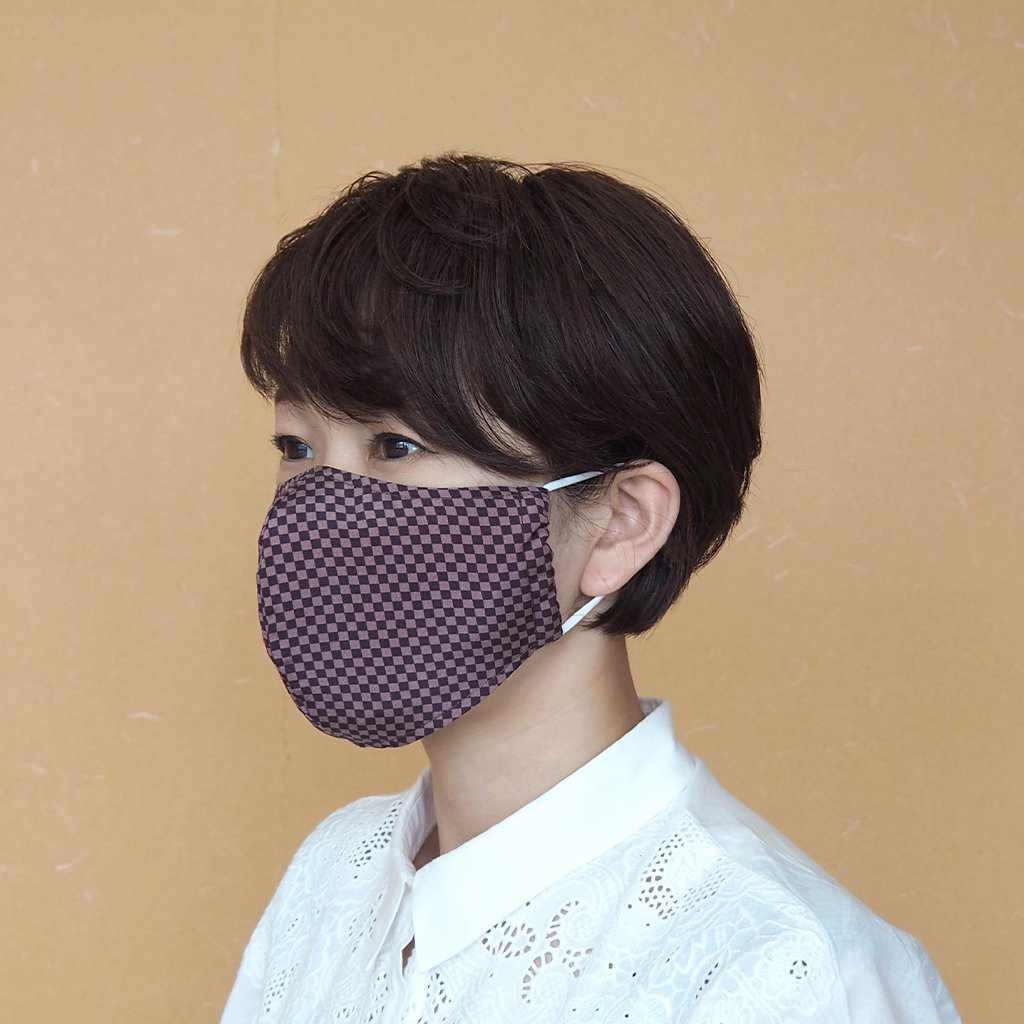 【マスク】KINUMASK 丸形 (男女兼用) J | 京友禅 - Image 4