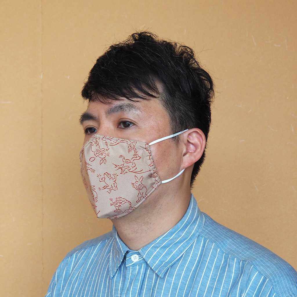 【マスク】KINUMASK 角型 (男女兼用) A | 京友禅 - Image 4