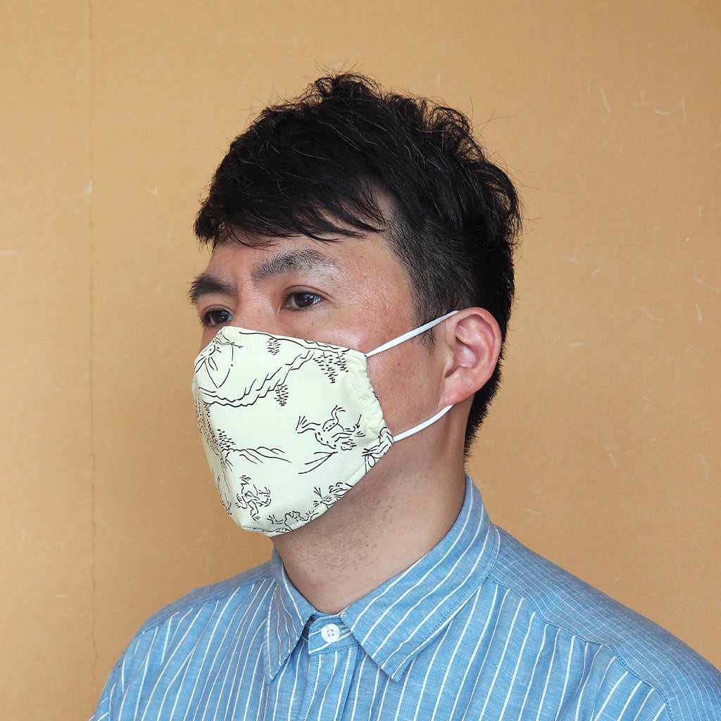 【マスク】KINUMASK 角型 (男女兼用) C | 京友禅 - Image 4