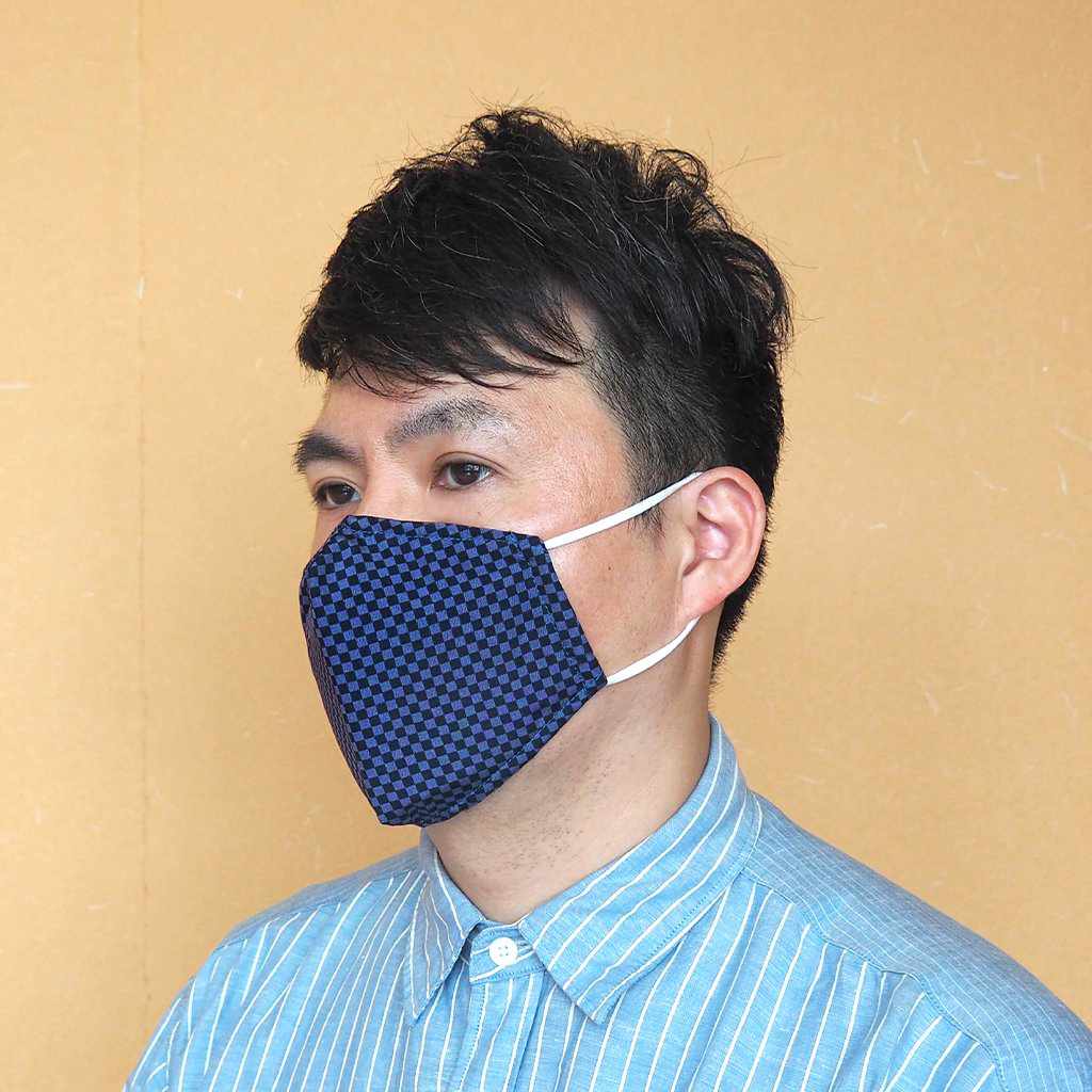 【マスク】KINUMASK 角型 (男女兼用) E | 京友禅 - Image 4
