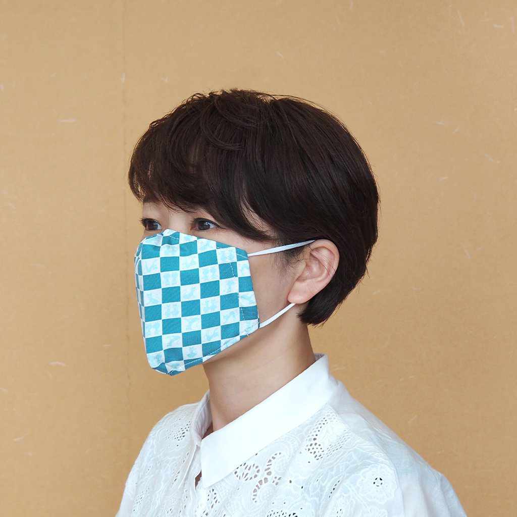 【マスク】KINUMASK 角型 (男女兼用) F | 京友禅 - Image 4