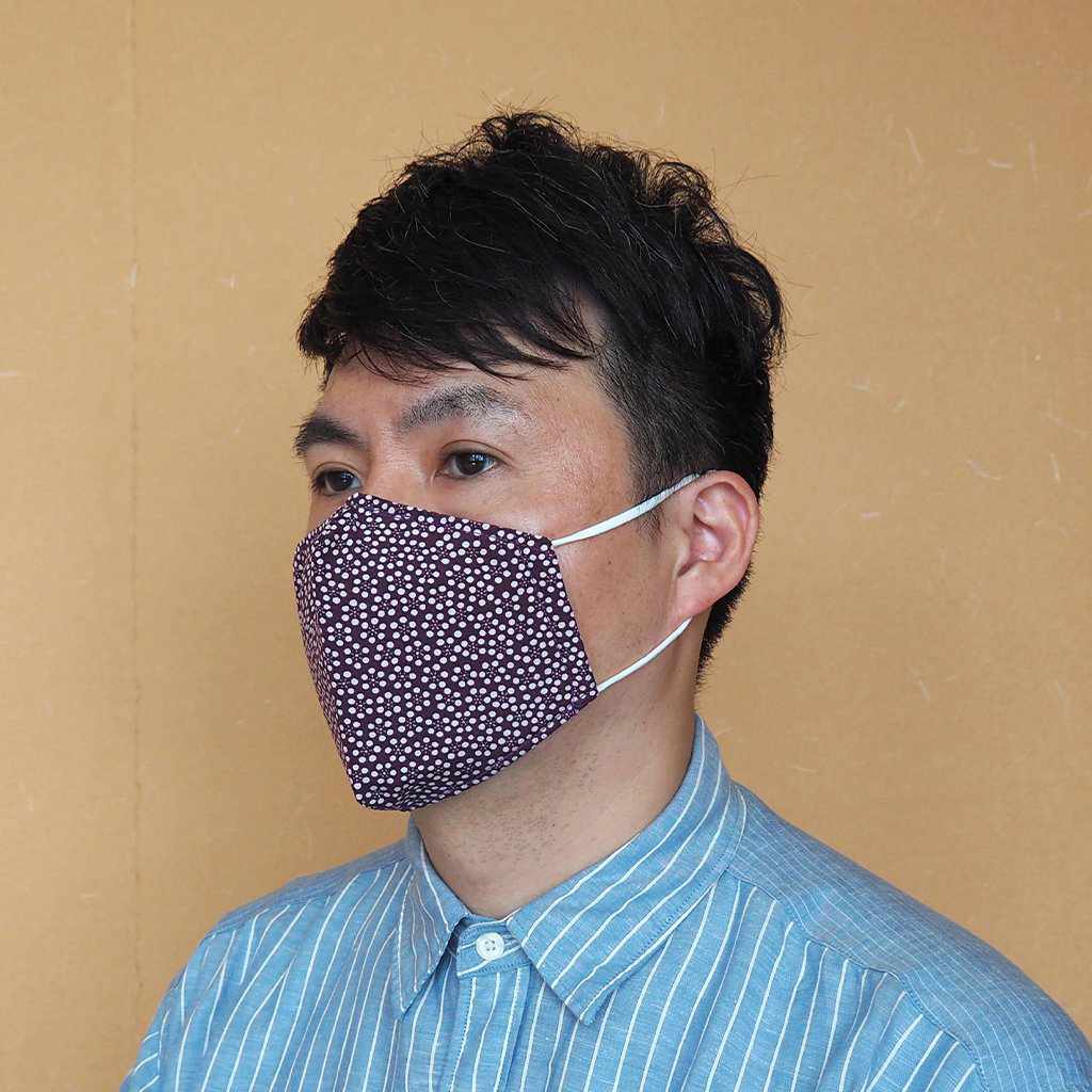 【マスク】KINUMASK 角型 (男女兼用) J | 京友禅 - Image 3