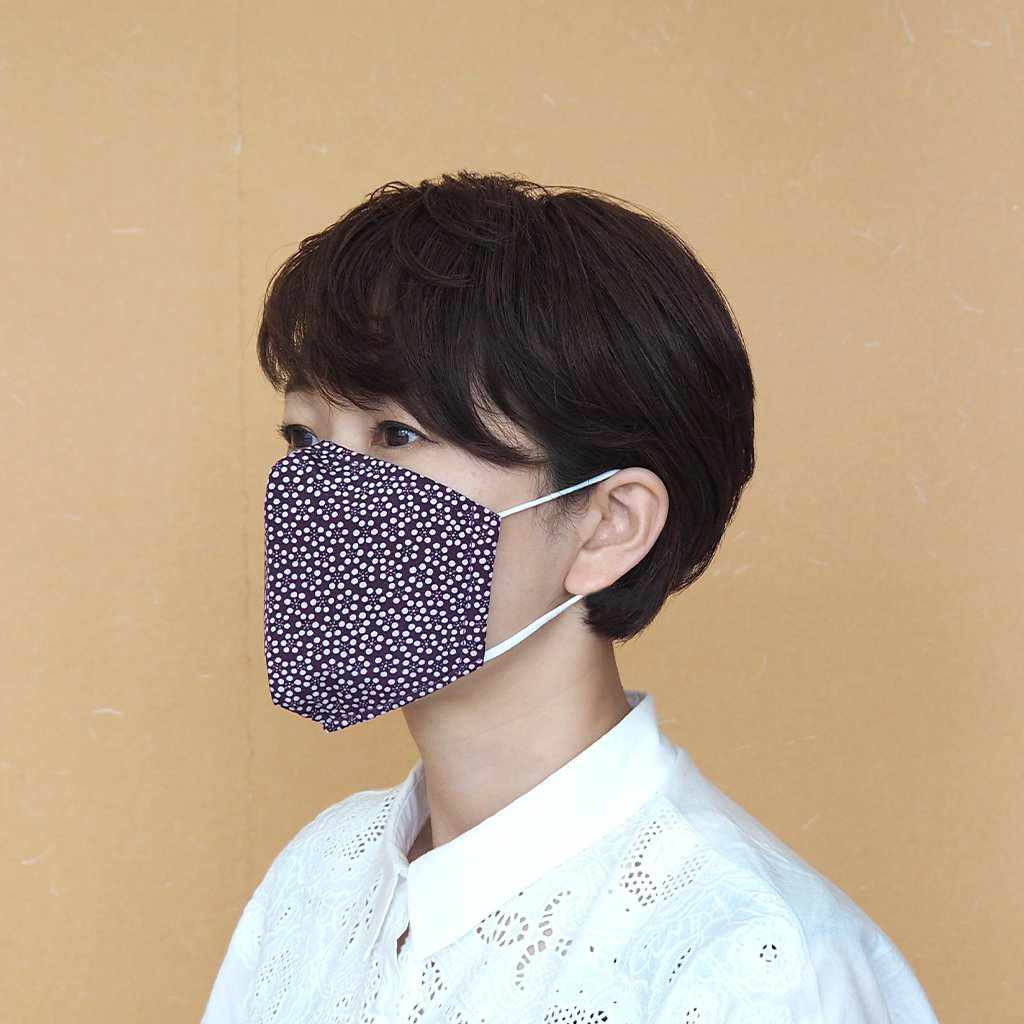 【マスク】KINUMASK 角型 (男女兼用) J | 京友禅 - Image 4