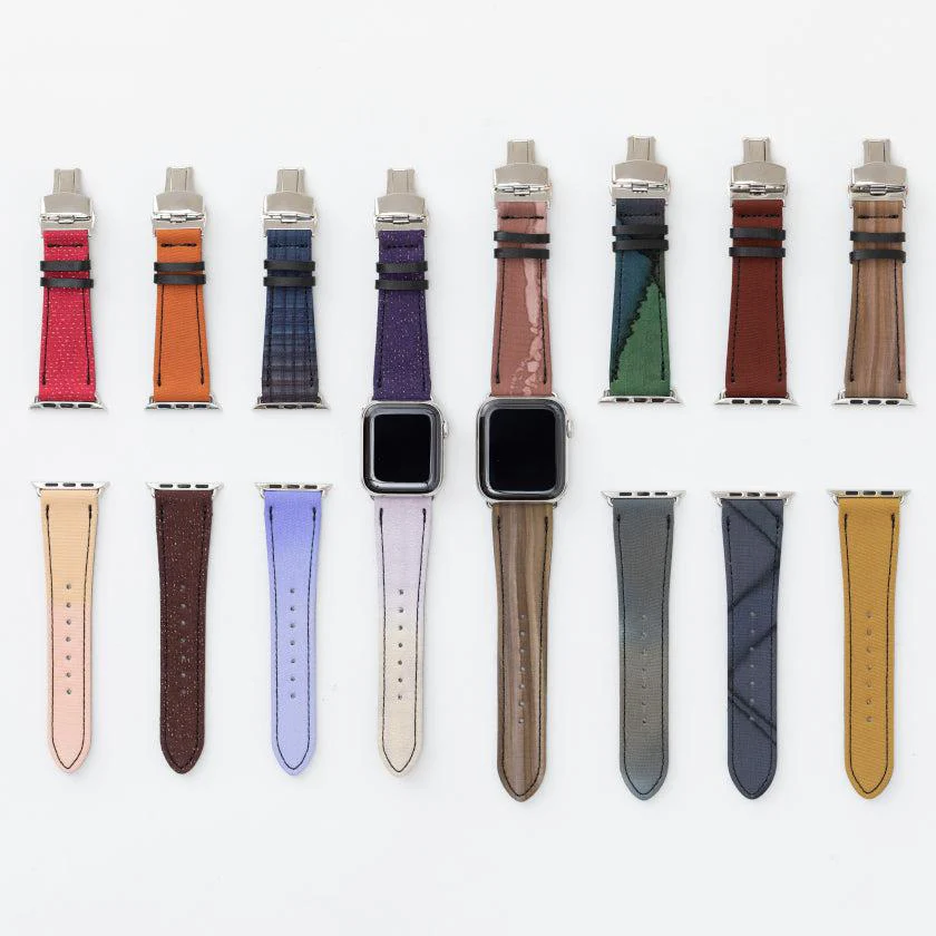 【アップルウォッチバンド】Chameleon Band for Apple Watch 41(40,38)mm (上部 12時側) T | 京友禅 - Image 2