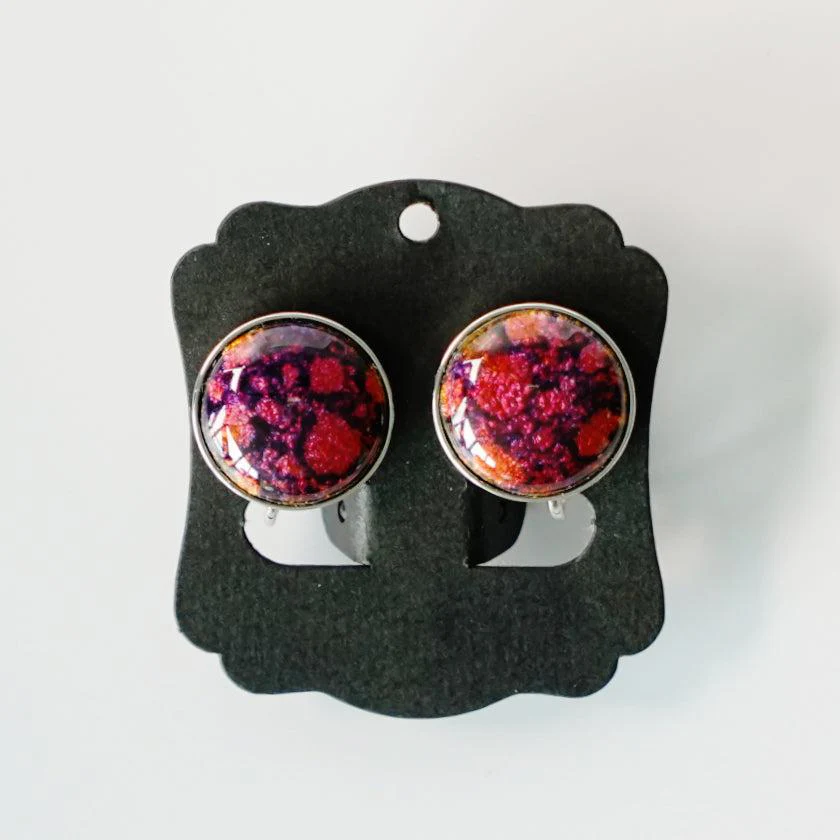 【イヤリング】丸15mm 透(Suke) 全6色 | 無線銀貼七宝 - Image 15