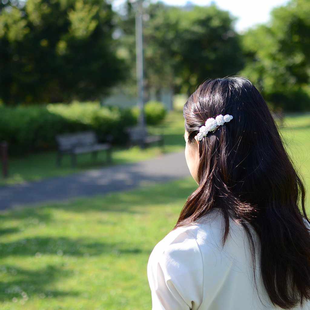 【バレッタ】宝相華打出 シルバー | 尾張仏具 - Image 6