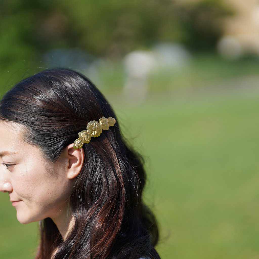 【バレッタ】宝相華打出 ゴールド | 尾張仏具 - Image 6