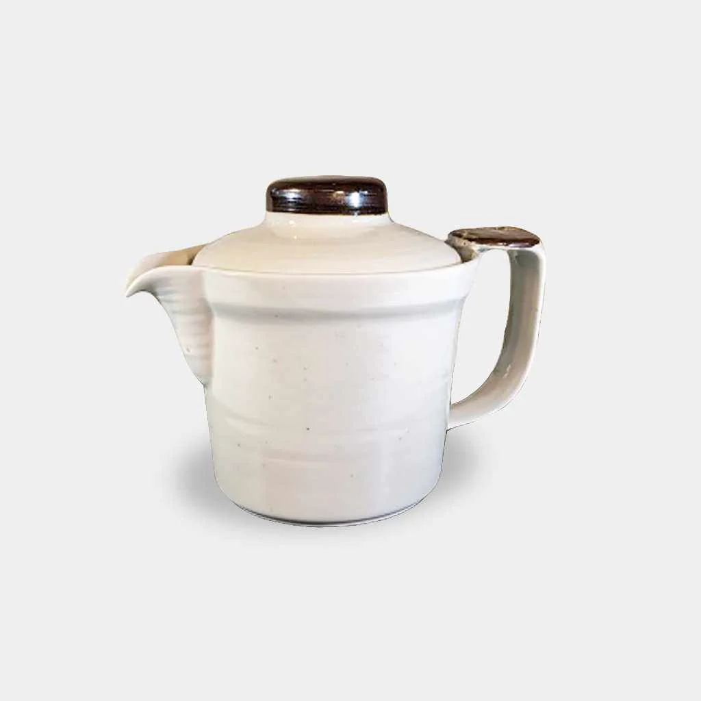 【美濃焼】マルモ加藤陶器 広口ポット 粉引 (アミ付) - Image 9