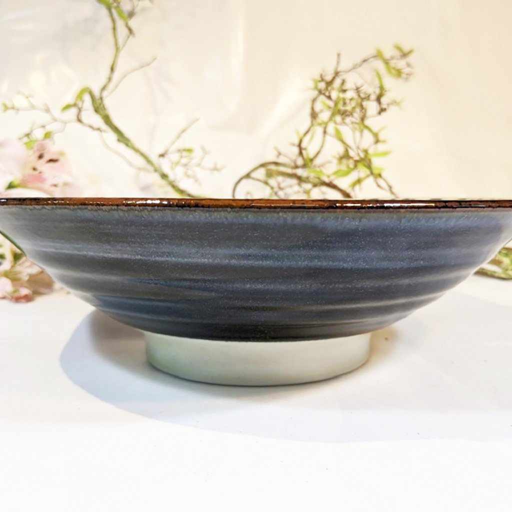 【美濃焼】マルモ加藤陶器 おふけ草花 8.0めん鉢 - Image 2