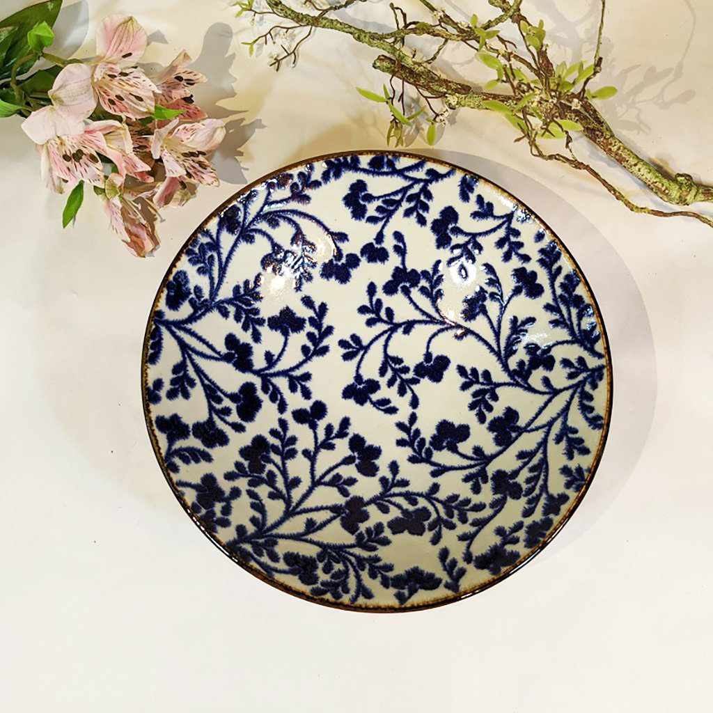 【美濃焼】マルモ加藤陶器 おふけ草花 8.0めん鉢 - Image 3