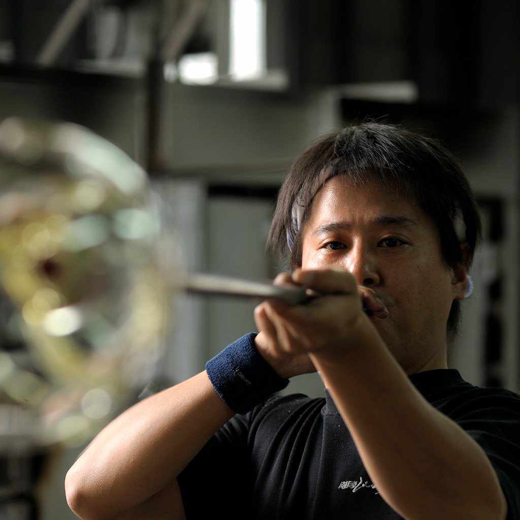【盃】富士山盃 (金赤) 赤富士 | 薩摩切子 | satuma - Image 6
