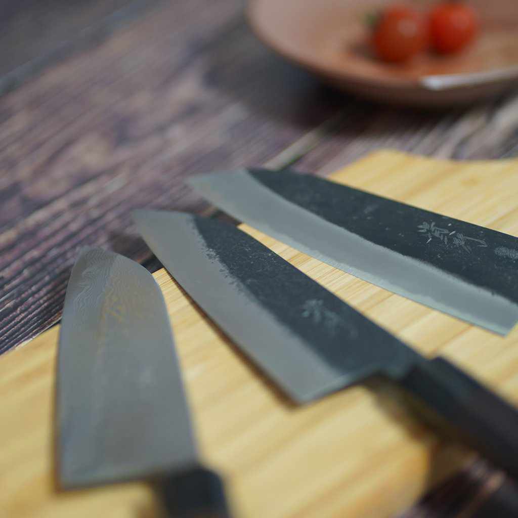 【三徳包丁】本鍛造 ダマスカス 三徳包丁 浮雲 170mm | 越前打刃物 | 鍛冶工房いわい - Image 8