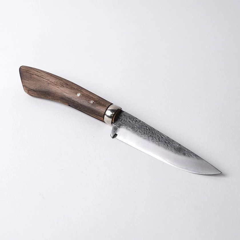 【シースナイフ】黒猪 岩井丈 作 古式鍛錬 静寂 (しじま) Custom Knife | 越前打刃物 | 鍛冶工房いわい - Image 13