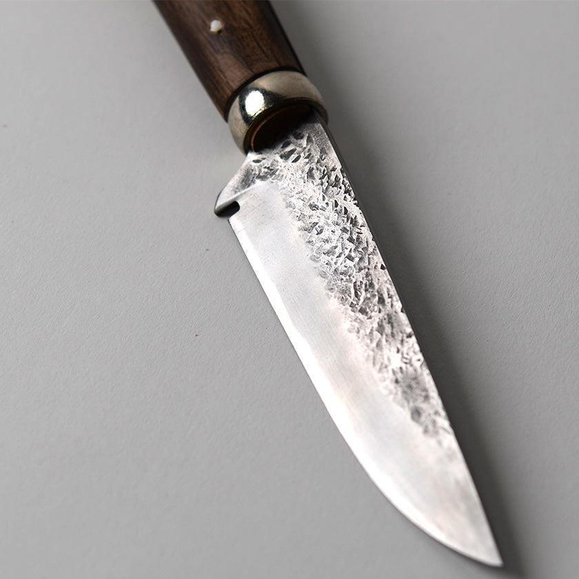 【シースナイフ】黒猪 岩井丈 作 古式鍛錬 静寂 (しじま) Custom Knife | 越前打刃物 | 鍛冶工房いわい - Image 8