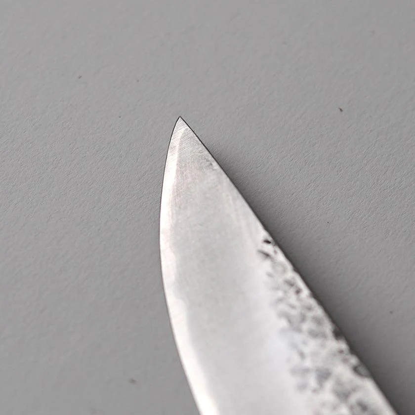 【シースナイフ】黒猪 岩井丈 作 古式鍛錬 静寂 (しじま) Custom Knife | 越前打刃物 | 鍛冶工房いわい - Image 9
