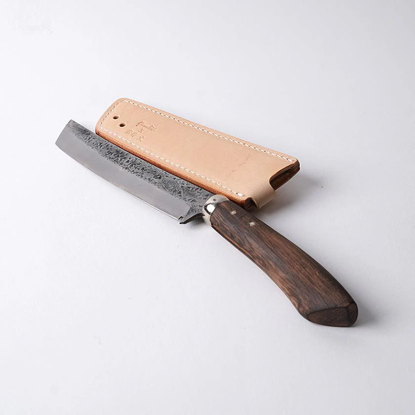 【キャンプナタ】黒猪 岩井丈 作 森閑(しんかん) Custom Knife | 越前打刃物 | 鍛冶工房いわい - Image 14