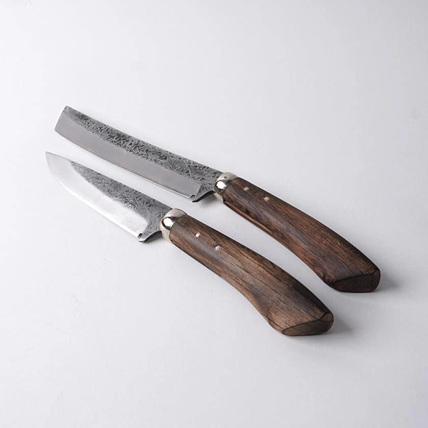 【キャンプナタ】黒猪 岩井丈 作 森閑(しんかん) Custom Knife | 越前打刃物 | 鍛冶工房いわい - Image 19