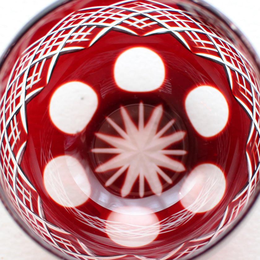 【江戸切子】重ね矢来 丸ぐいのみペア - Image 9