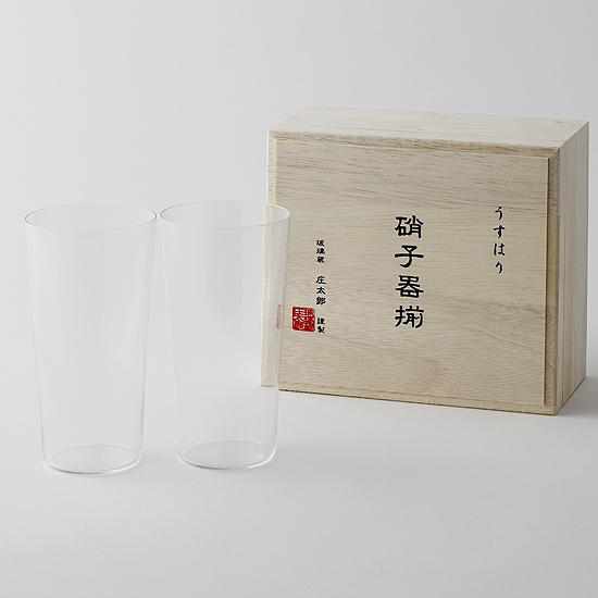 【江戸硝子】うすはり タンブラーL 2点セット 木箱入 - Image 6