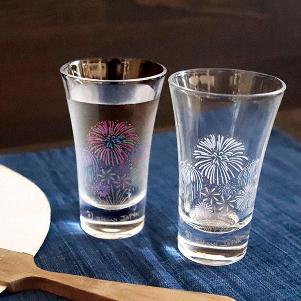 【天開グラス2点セット】冷感 花火 | 丸モ高木陶器 - Image 10