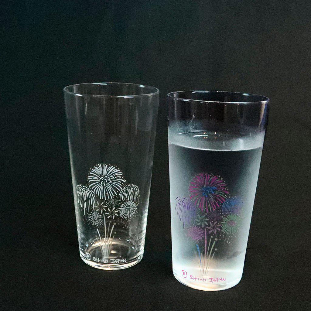 【タンブラーグラス2点セット】冷感 花火 | 丸モ高木陶器 - Image 5