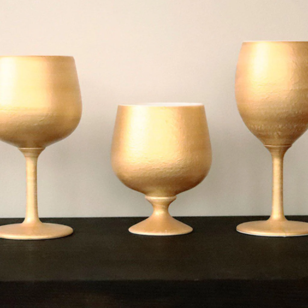 【ワインカップ】Gold Wine 陶Glass (Short) | 美濃焼 | 丸モ高木陶器 - Image 8