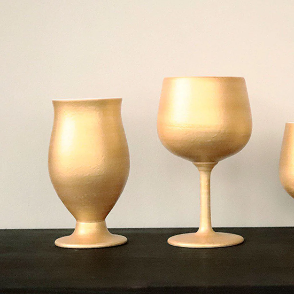 【ビアカップ】Gold Beer 陶Glass | 美濃焼 | 丸モ高木陶器 - Image 3