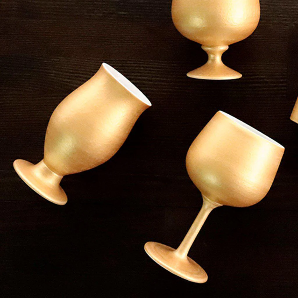 【ビアカップ】Gold Beer 陶Glass | 美濃焼 | 丸モ高木陶器 - Image 9