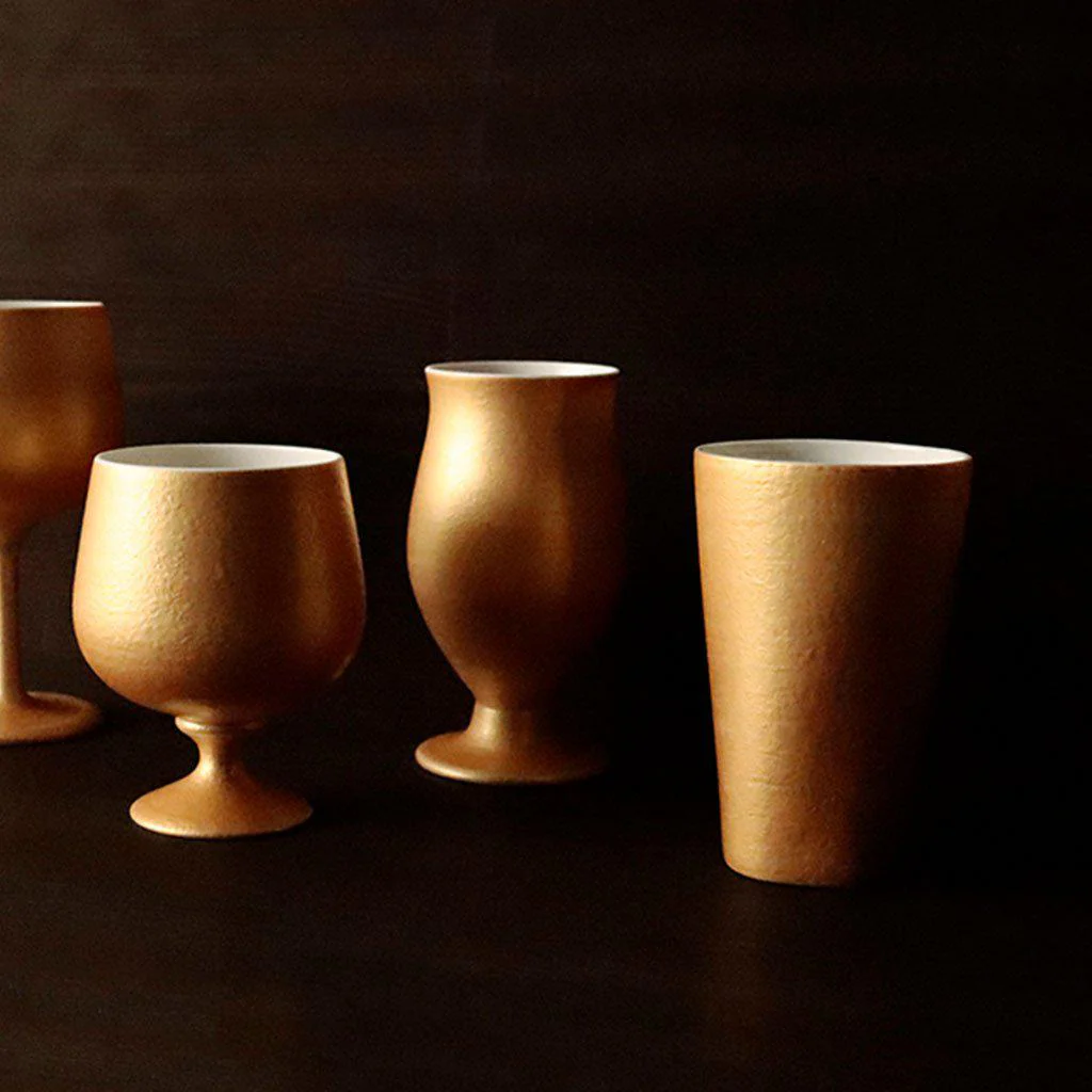 【タンブラー】Gold Tumbler 陶Glass | 美濃焼 | 丸モ高木陶器 - Image 5