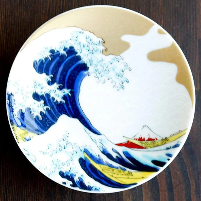 【豆皿】波 NAMI | 九谷焼 | 丸モ高木陶器 - Image 3